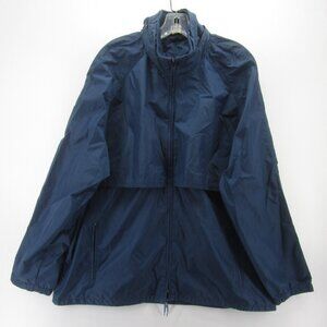 VINTAGE Woolrich Jacket XL Windbreaker Full Zip Vented Hoodie 90s Y2K